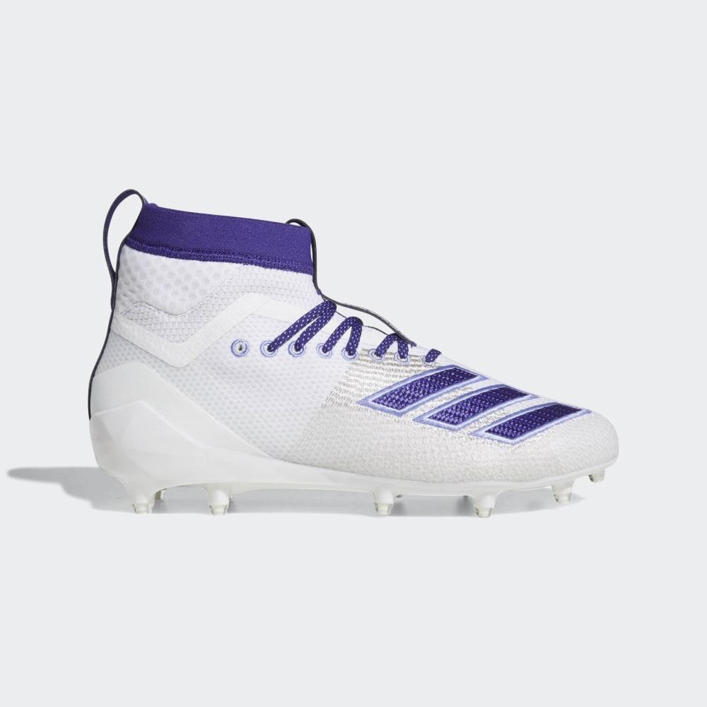 Adidas Men's Adizero 8.0 SK Football Boots White/Purple Ireland F35198